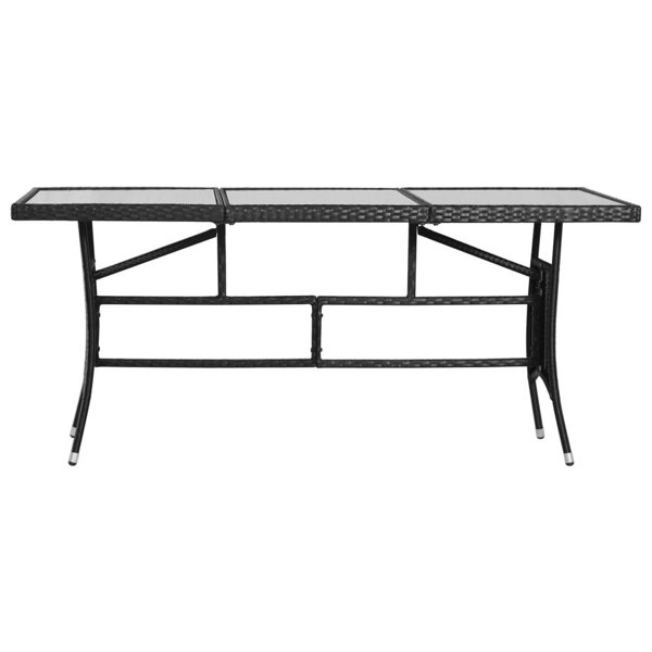 Dakota Fields Rattan Dining Table Wayfair.co.uk
